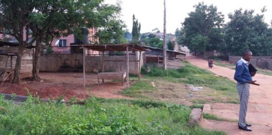 Viewing Ajegunle Road and Proposed Hotel/Event Center